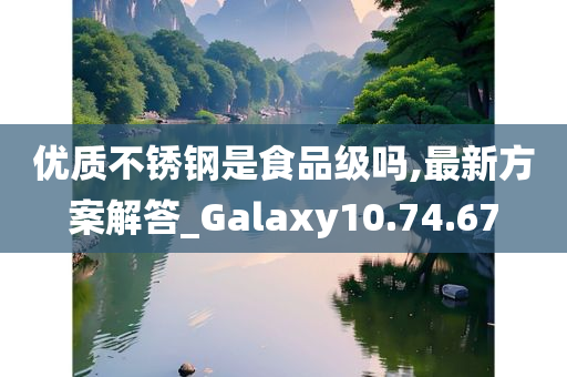 优质不锈钢是食品级吗,最新方案解答_Galaxy10.74.67