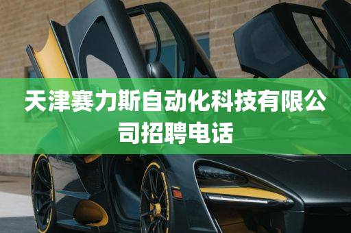 天津赛力斯自动化科技有限公司招聘电话