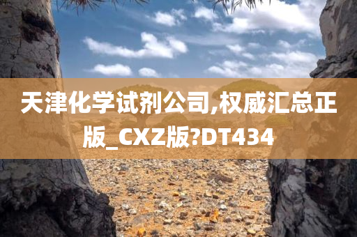 天津化学试剂公司,权威汇总正版_CXZ版?DT434