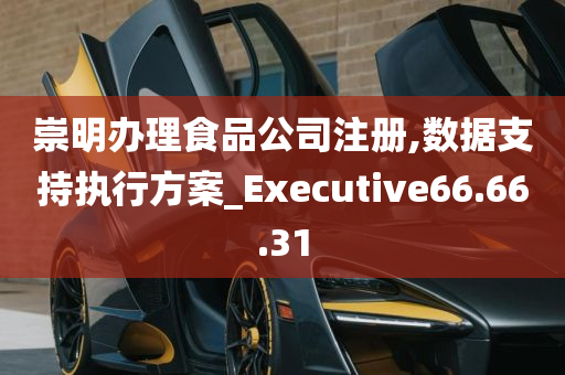 崇明办理食品公司注册,数据支持执行方案_Executive66.66.31