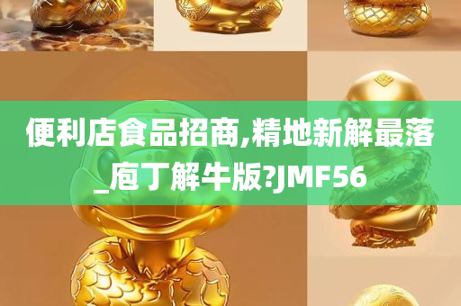 便利店食品招商,精地新解最落_庖丁解牛版?JMF56